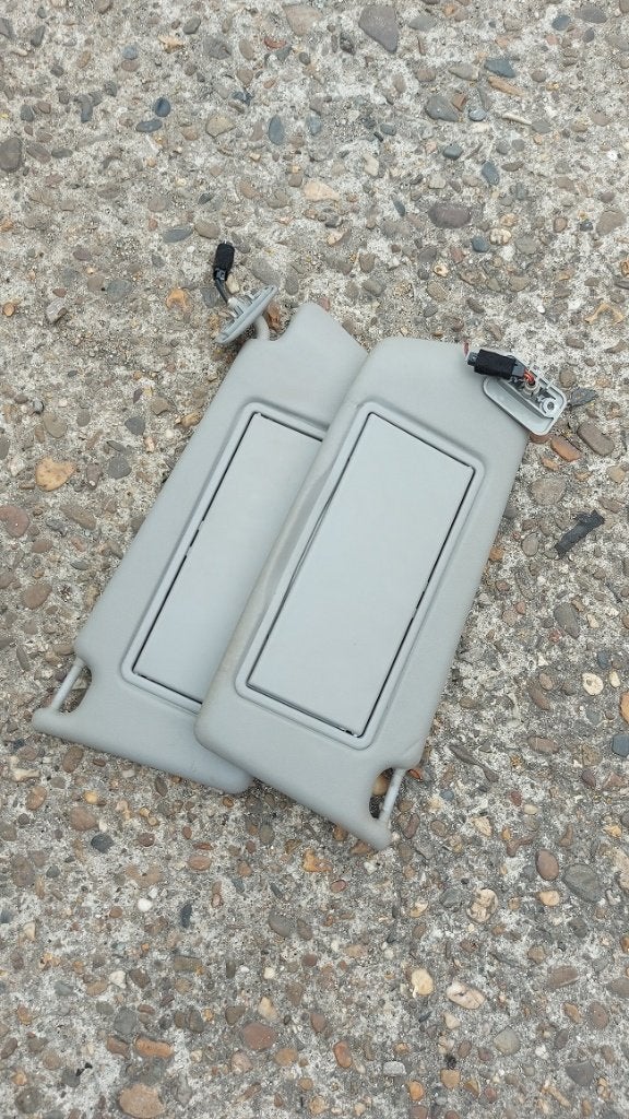 Set zonnekleppen met verlichting Opel Astra H, Ophalen of Verzenden