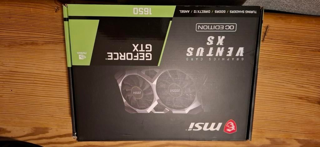 MSI GeForce GTX 1650 Ventus XS OC - 4GB GDDR5, Computers en Software, Videokaarten, PCI-Express 3, HDMI, Ophalen of Verzenden