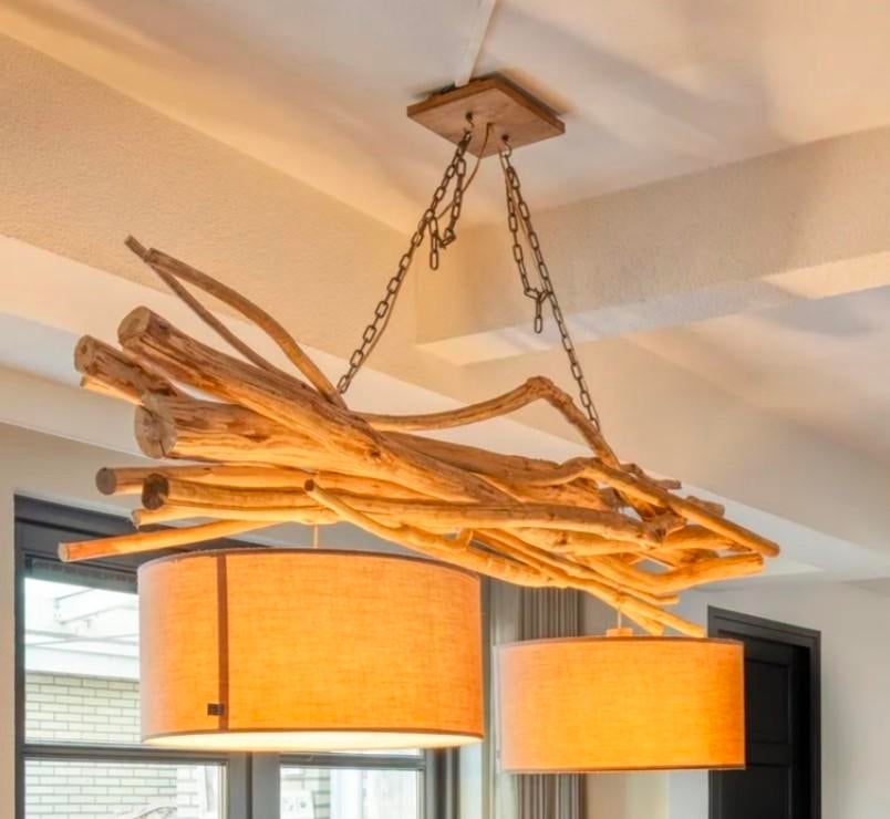 Grote takken hanglamp, Huis en Inrichting, Lampen | Hanglampen, Ophalen