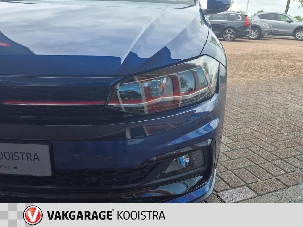 Volkswagen Polo 2.0 TSI GTI|DSG|Carplay|Virtual|ACC, 12 maanden, Stof, Gebruikt, Zwart