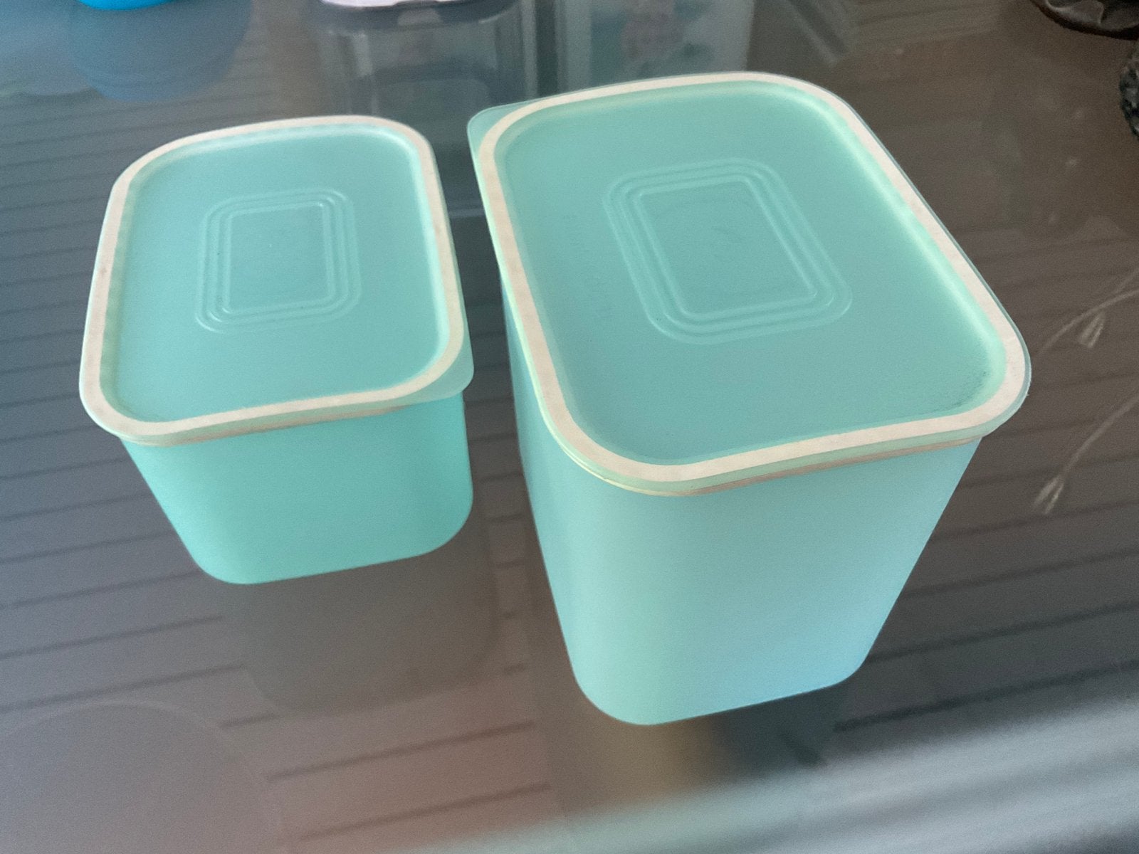 Tupperware Quadro 2 blokbussen, Huis en Inrichting, Keuken | Tupperware, Ophalen of Verzenden, Zo goed als nieuw, Overige typen