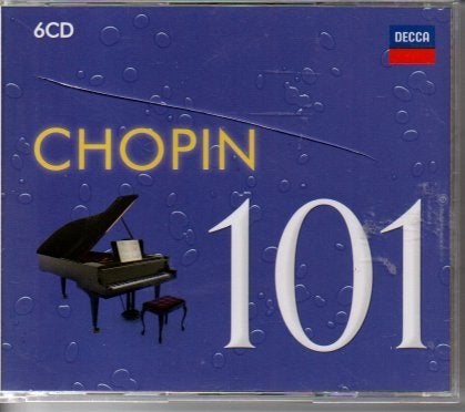 Chopin 101 - 6CD Boxset met Pianomuziek, Inclusief doosje, Boxset, Chopin, Ophalen of Verzenden