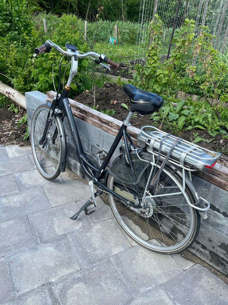 Batavus Monaco E-go elektrische fiets, Ophalen, Gebruikt, Batavus, 51 tot 55 cm