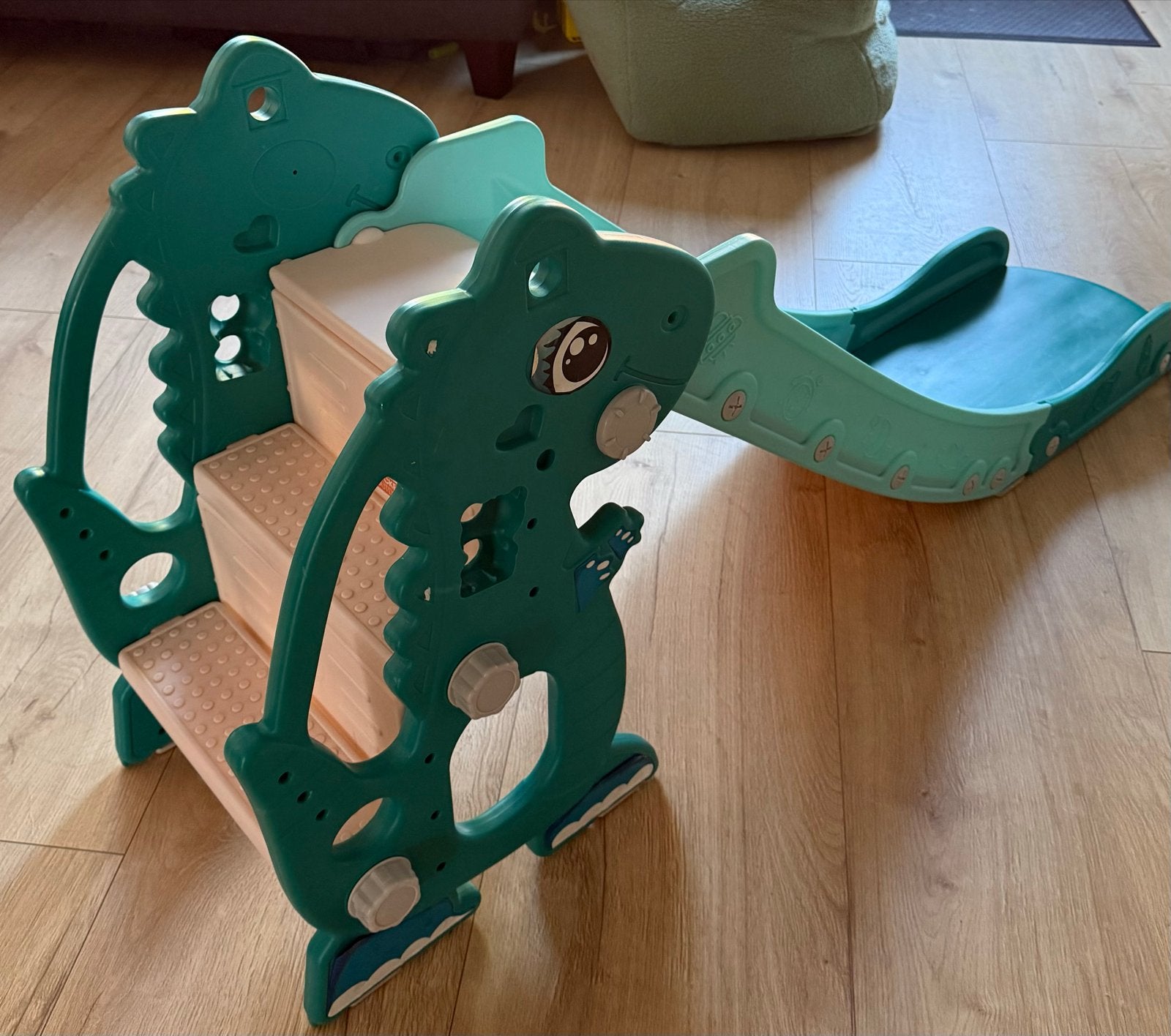 Rockerz Glijbaan voor Binnen en Buiten - Dinosaurus Design, Ophalen, Zo goed als nieuw