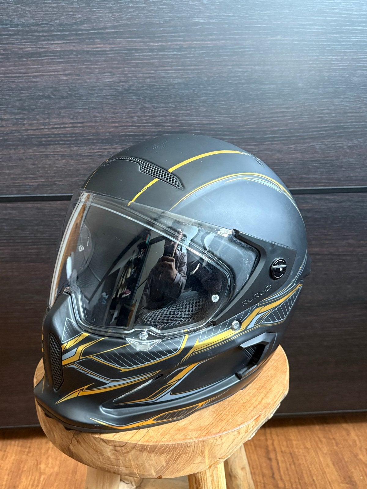 Ruroc Atlas 2.0 Shuriken Maat M - Lichte Gebruikssporen, Motoren, M, Integraalhelm, Tweedehands, Ophalen