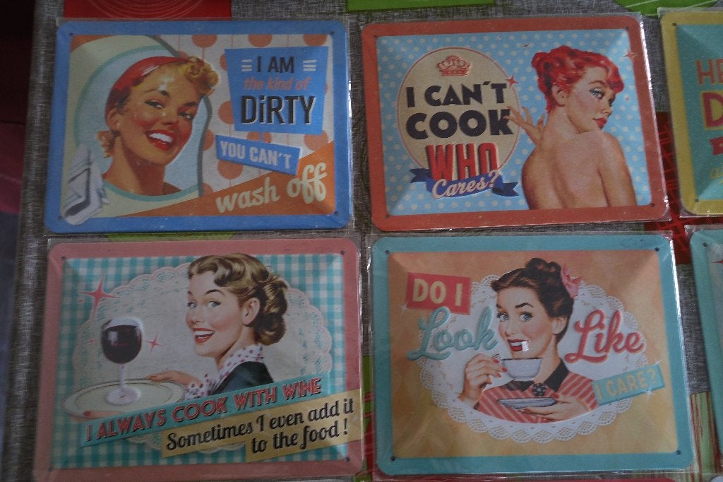 plaatjes metaal, Antiek en Kunst, Curiosa en Brocante, Ophalen of Verzenden