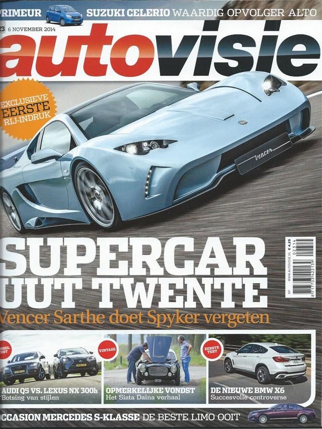 Autovisie 23 2014 : BMW X6 - Ford Mondeo - VW Passat - Audi, Boeken, Ophalen of Verzenden, Gelezen, Algemeen