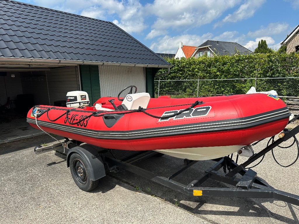 rubberboot, Gebruikt, Peddels, Zodiac, 2 m