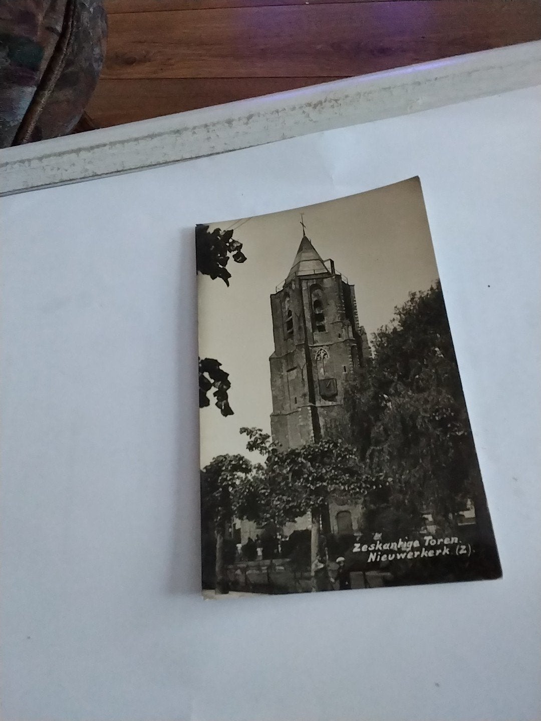 Oude Ansichtkaart Zeskantige Toren Nieuwerkerk (Z), Verzamelen, Ansichtkaarten | Nederland, Ophalen of Verzenden, Voor 1920, Gelopen