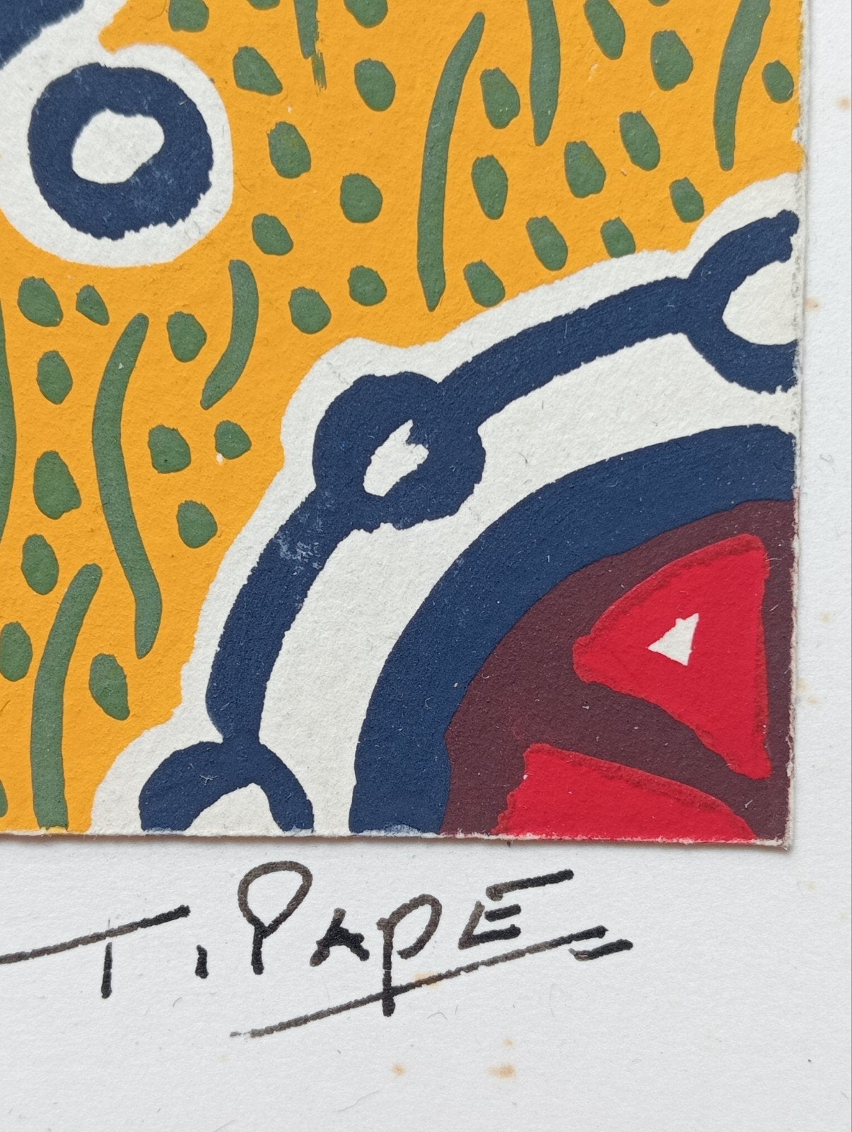 Ton Pape abstracte compositie, Ophalen of Verzenden