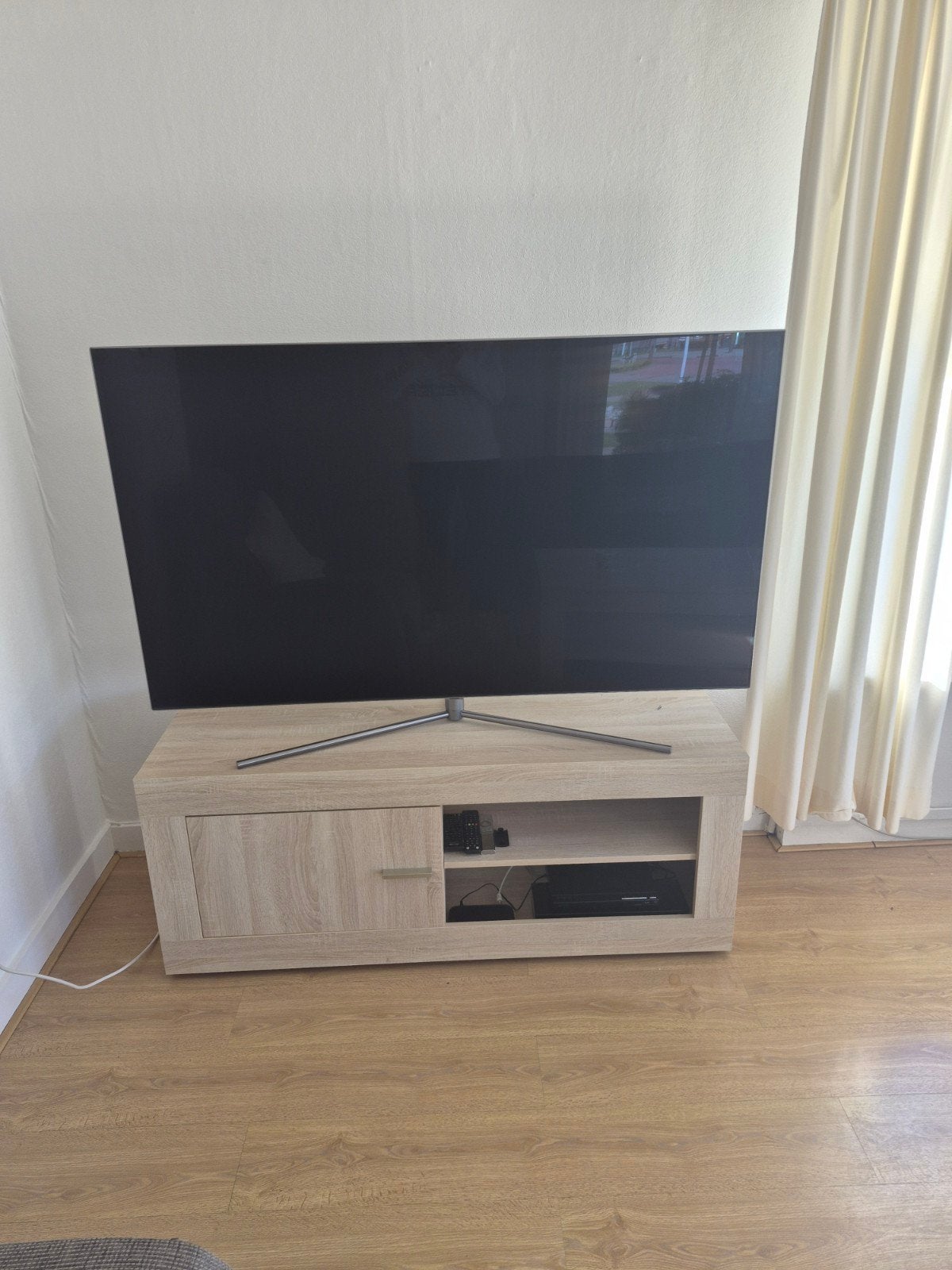 Samsung QLED 4K TV QE65Q8FNAL - 65 inch Smart TV, Ophalen, QLED, Zo goed als nieuw, Samsung