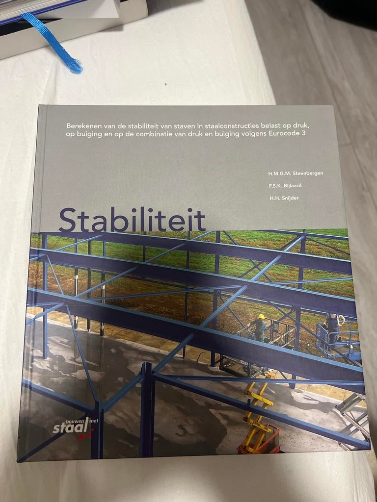 Stabiliteit: Staalconstructies volgens Eurocode 3, Boeken, Ophalen of Verzenden, Zo goed als nieuw, Bouwkunde