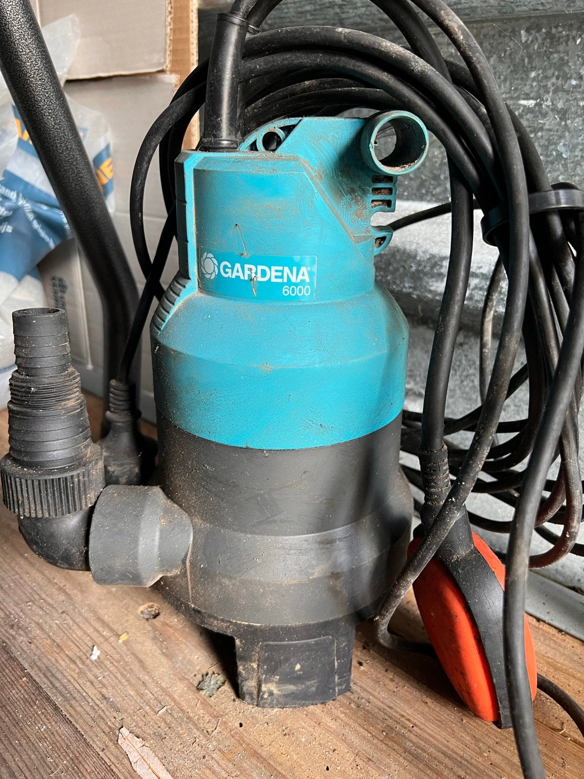Gardena 6000 Dompelpomp - Gebruikt, Ophalen of Verzenden, Gebruikt, Elektrisch, Dompelpomp