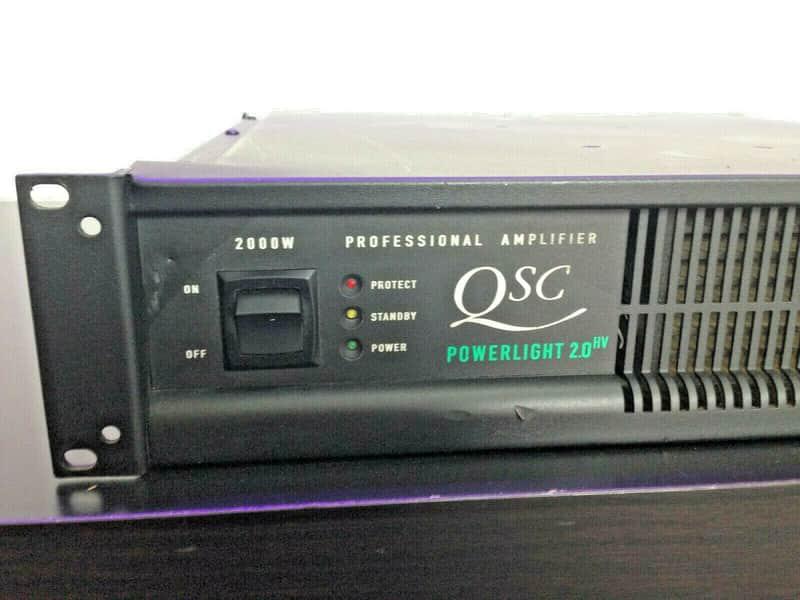 GEZOCHT QSC powerlight PL2 230 236 PL 2.0 HV versterker PL2, Ophalen, Gebruikt, 1000 watt of meer, P.A.