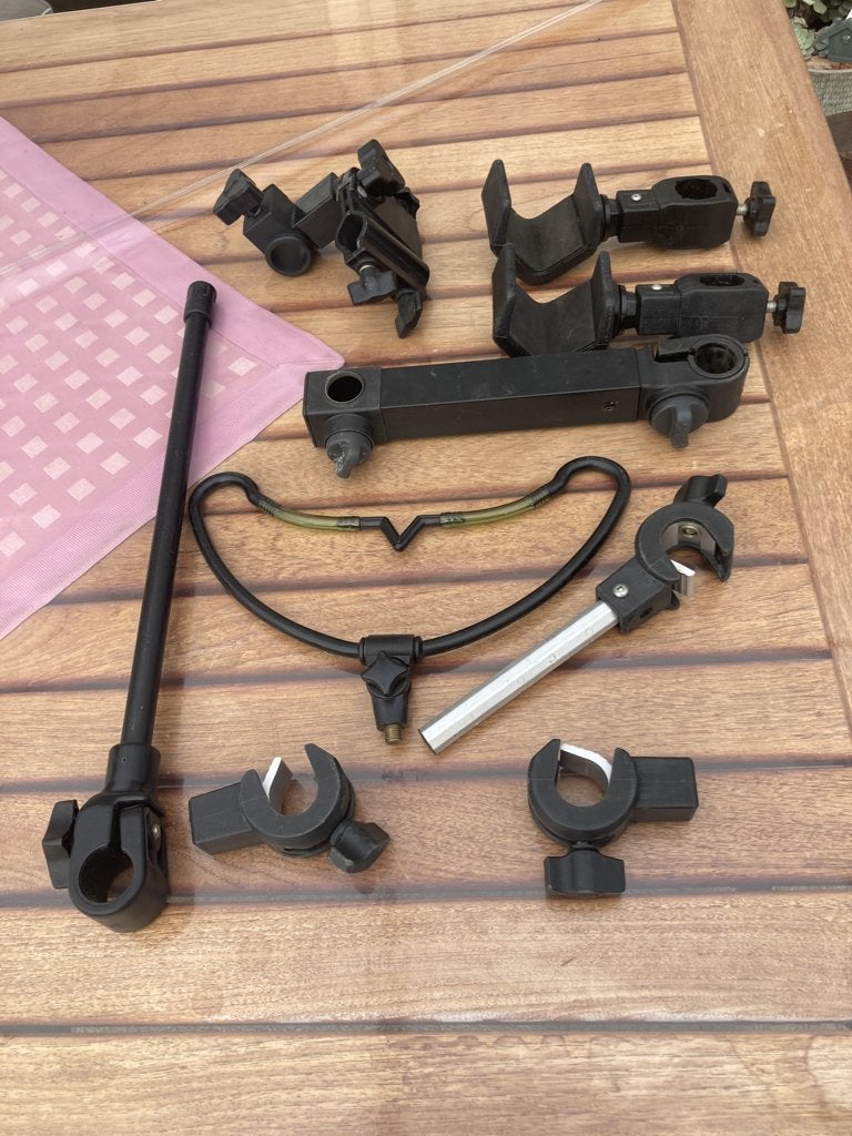 Te Koop 9 stuks onderdelen voor bij de viskist Rive -preston, Ophalen of Verzenden, Gebruikt, Overige typen