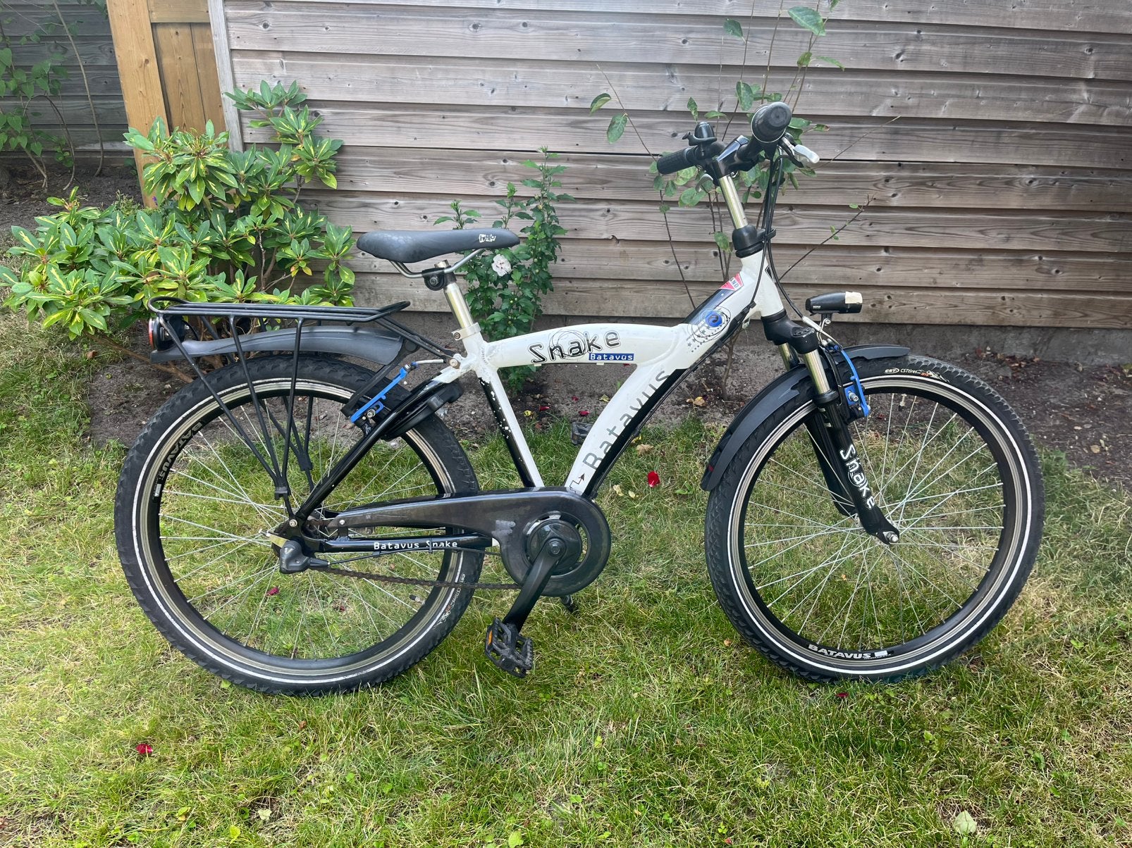 Batavus Snake jongensfiets 24”- blauw/wit, Ophalen, Terugtraprem, Versnellingen, Batavus®