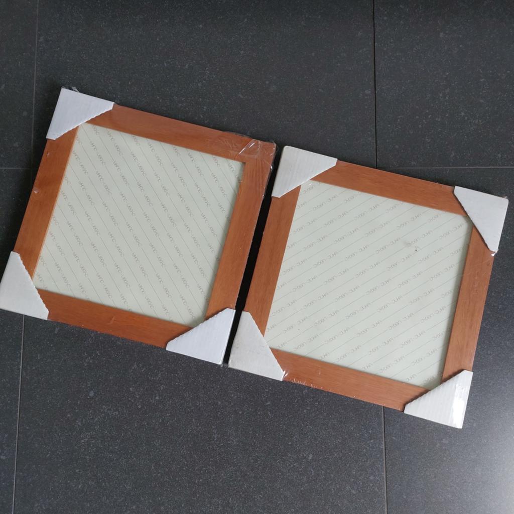 Houten fotolijst 37,5 cm x 37,5 cm, Huis en Inrichting, Woonaccessoires | Lijsten, Ophalen, Nieuw, Hout