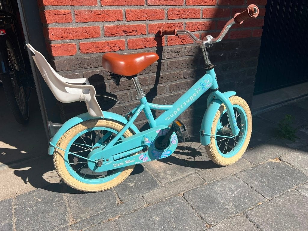Kinderfiets 16 inch Supersuper, Fietsen en Brommers, Ophalen, Zijwieltjes, Super Super, 16 tot 20 inch