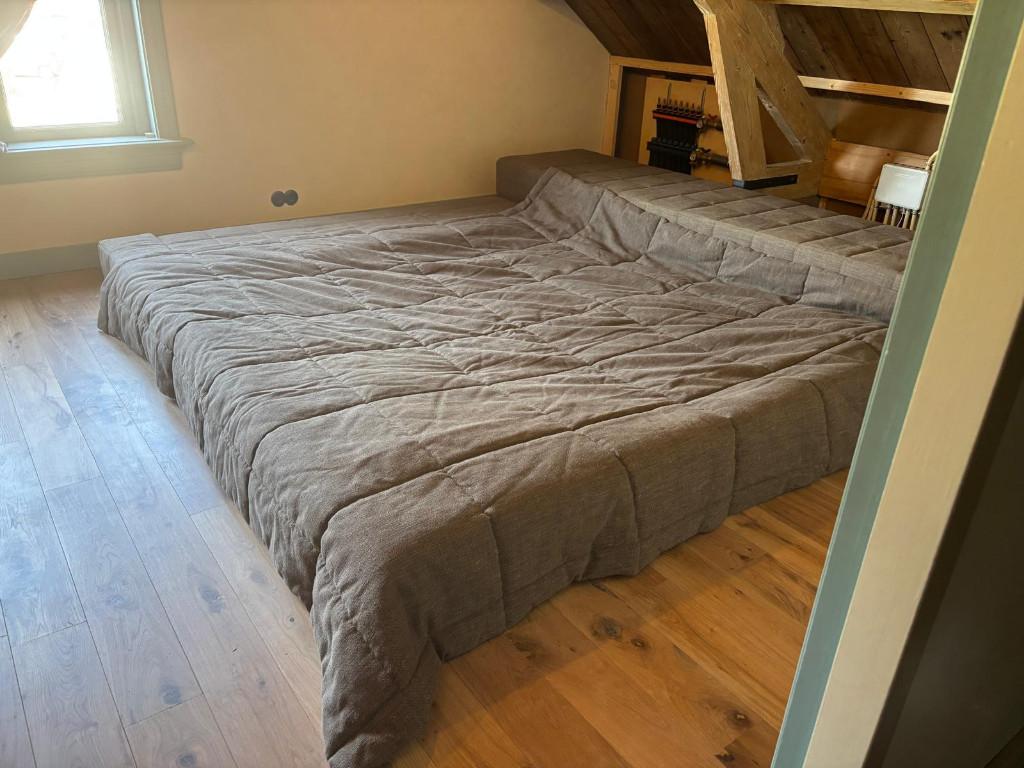Bonaldo design bed 265*280 frame, binnen 180*200 cm, Tweepersoons, Ophalen of Verzenden, Zo goed als nieuw, Overige maten