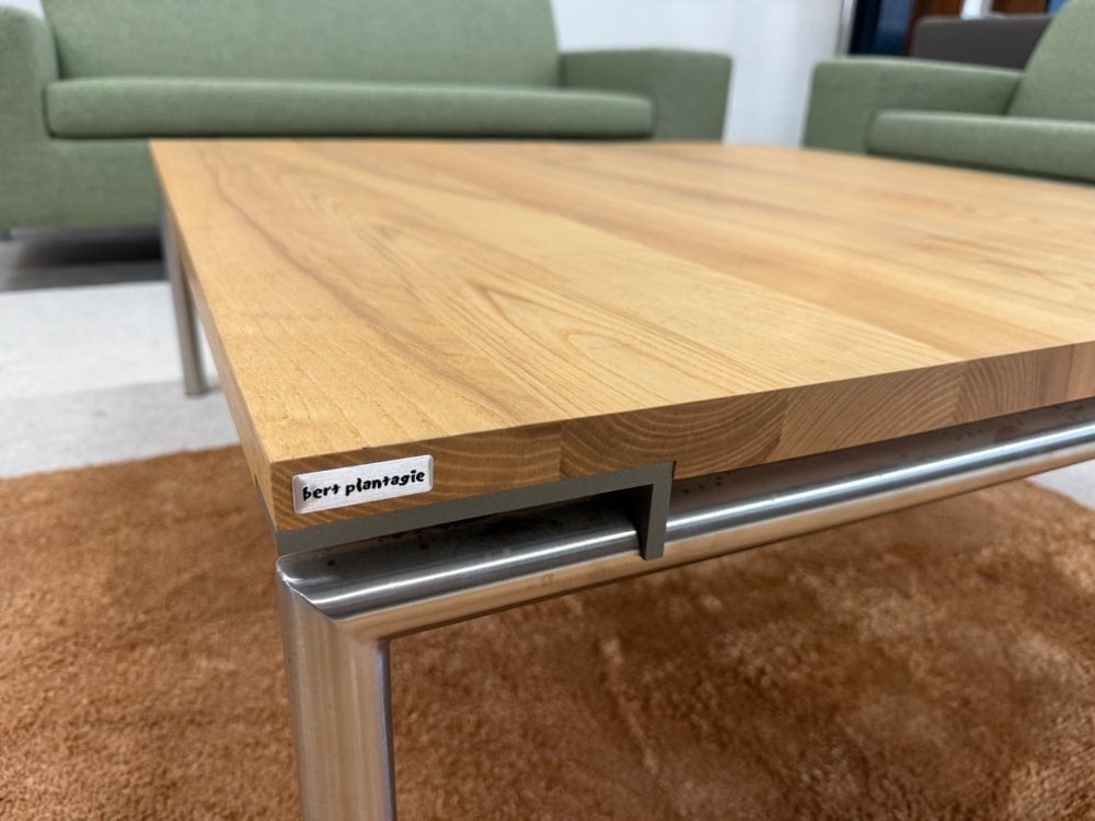 Showmodel Bert Plantagie Hook Salontafel 110x110xH38, Minder dan 45 cm, Vierkant, Ophalen of Verzenden, Zo goed als nieuw
