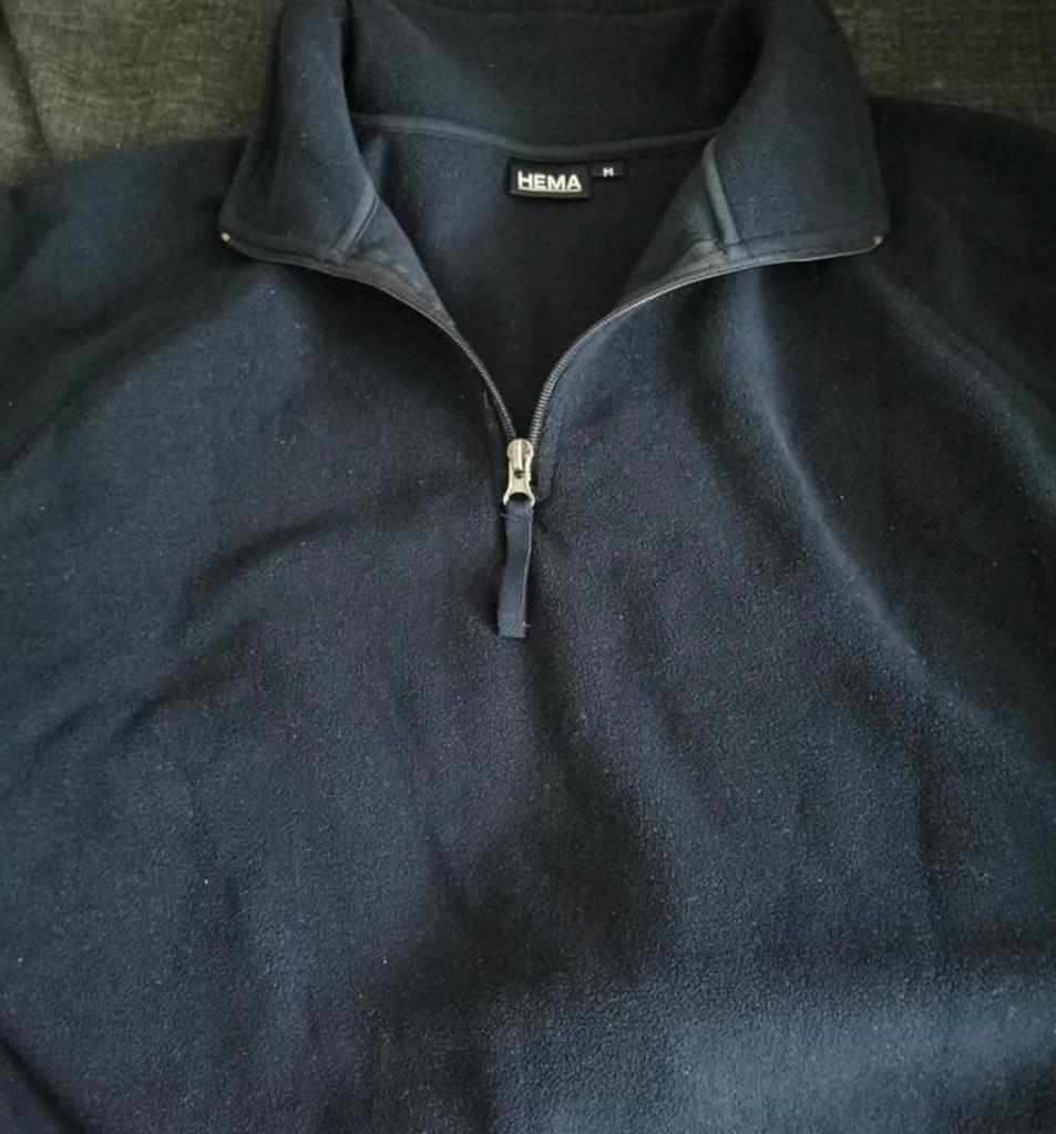Donker blauwe Hema heren sweater maat M nieuw, Ophalen of Verzenden, Nieuw, Maat 52/54 (L), Blauw