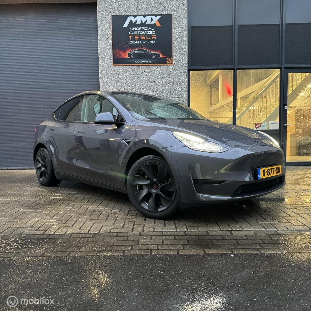 Tesla Model Y + MMX PACK + IAP, Automaat, Adaptive Cruise Control, Achterwielaandrijving, Gebruikt