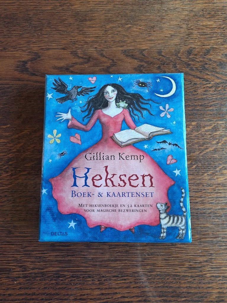 Heksen Gillian kemp Box boek en kaarten Tarot Wicca, Ophalen of Verzenden, Zo goed als nieuw, Spiritualiteit algemeen, Overige typen