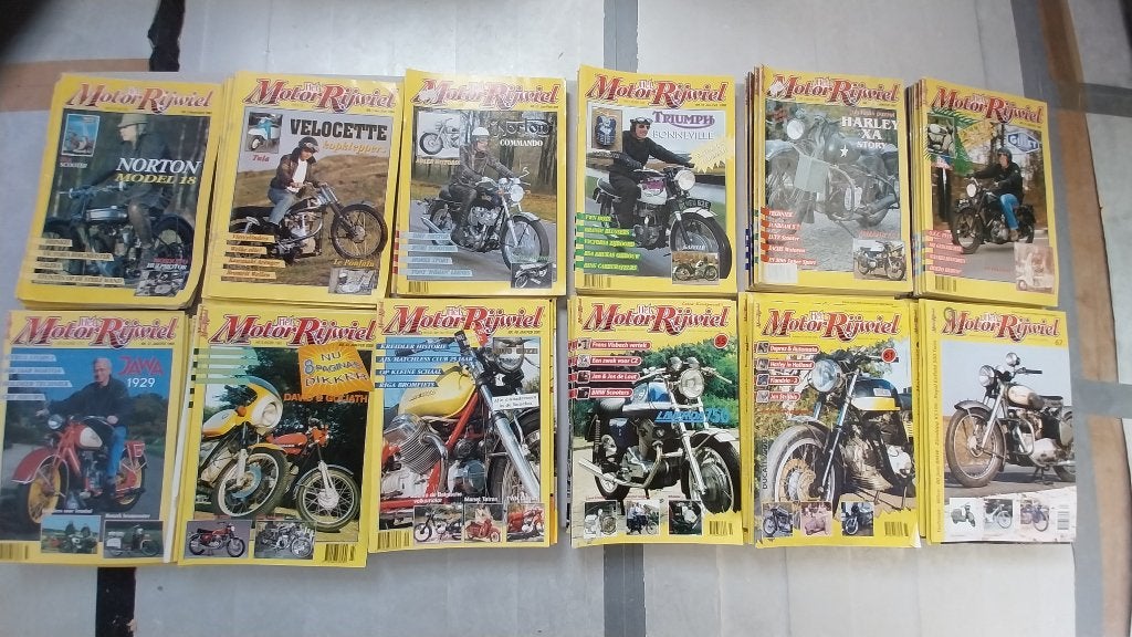 Diverse oude nummers Het MotorRijwiel & Retroclassic nr 23, Boeken, Ophalen of Verzenden, Gelezen, Diverse auteurs, Algemeen