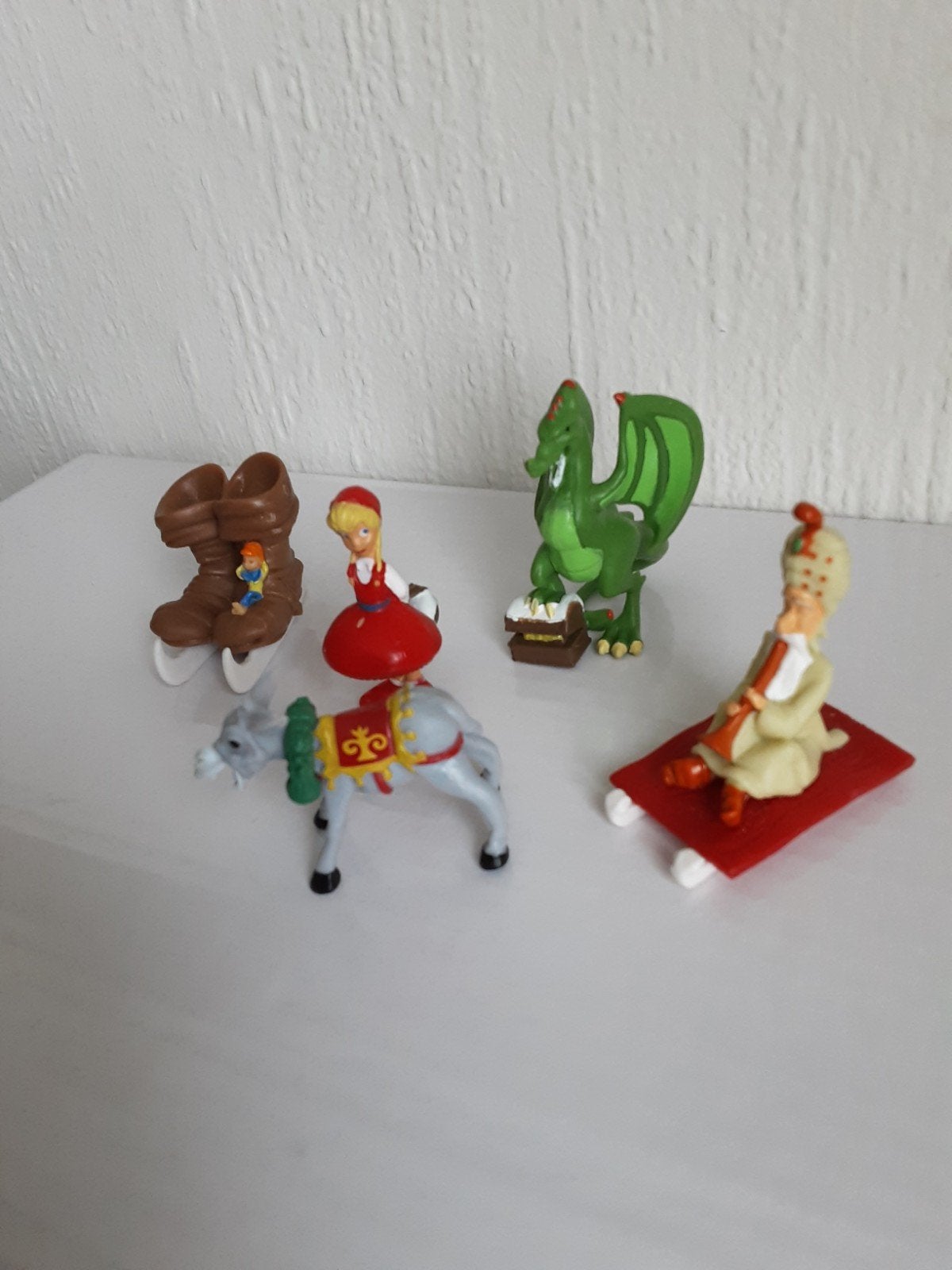 Efteling Sprookjesfiguren - Set van 5, Ophalen of Verzenden, Gebruikt