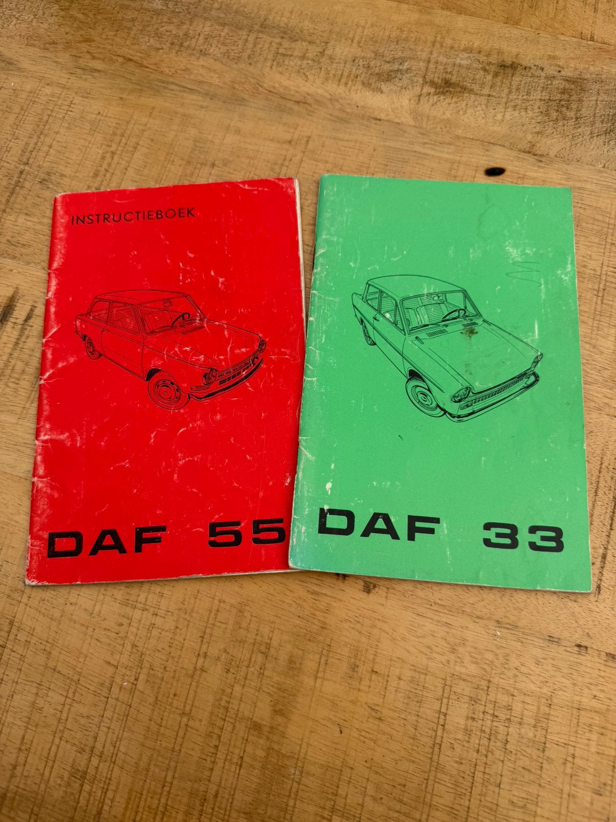 DAF 55 en 33 instructieboek, Auto diversen, Ophalen