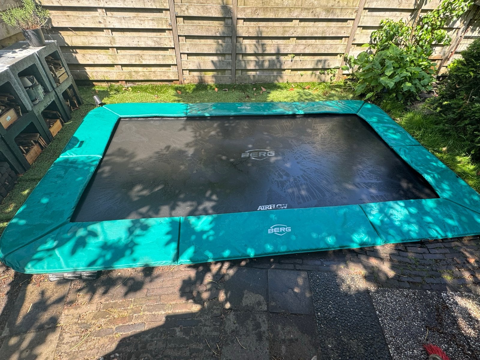 BERG Ultima Champion 410 Trampoline, Kinderen en Baby's, Speelgoed | Buiten | Trampolines, Ophalen of Verzenden, Gebruikt
