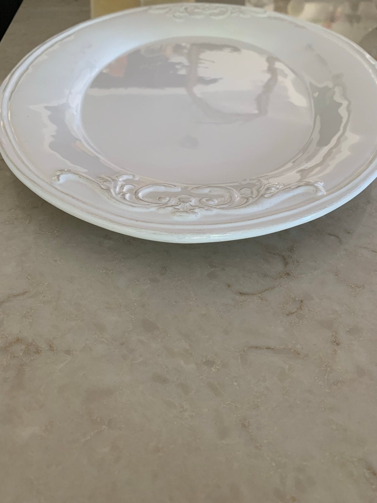 Ovale serveerschaal Lifestyle Tableware wit, Overige merken, Keramiek, Vintage, Ophalen of Verzenden