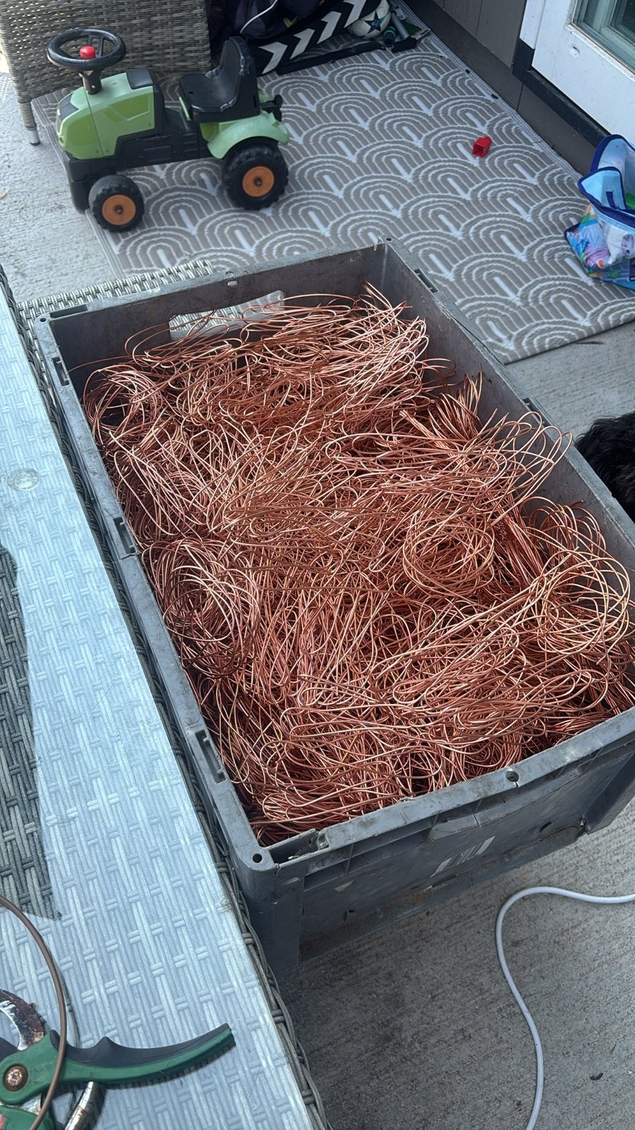 Gezocht: Koperdraad (liefst gratis), Ophalen of Verzenden, Gebruikt, Kabel of Snoer