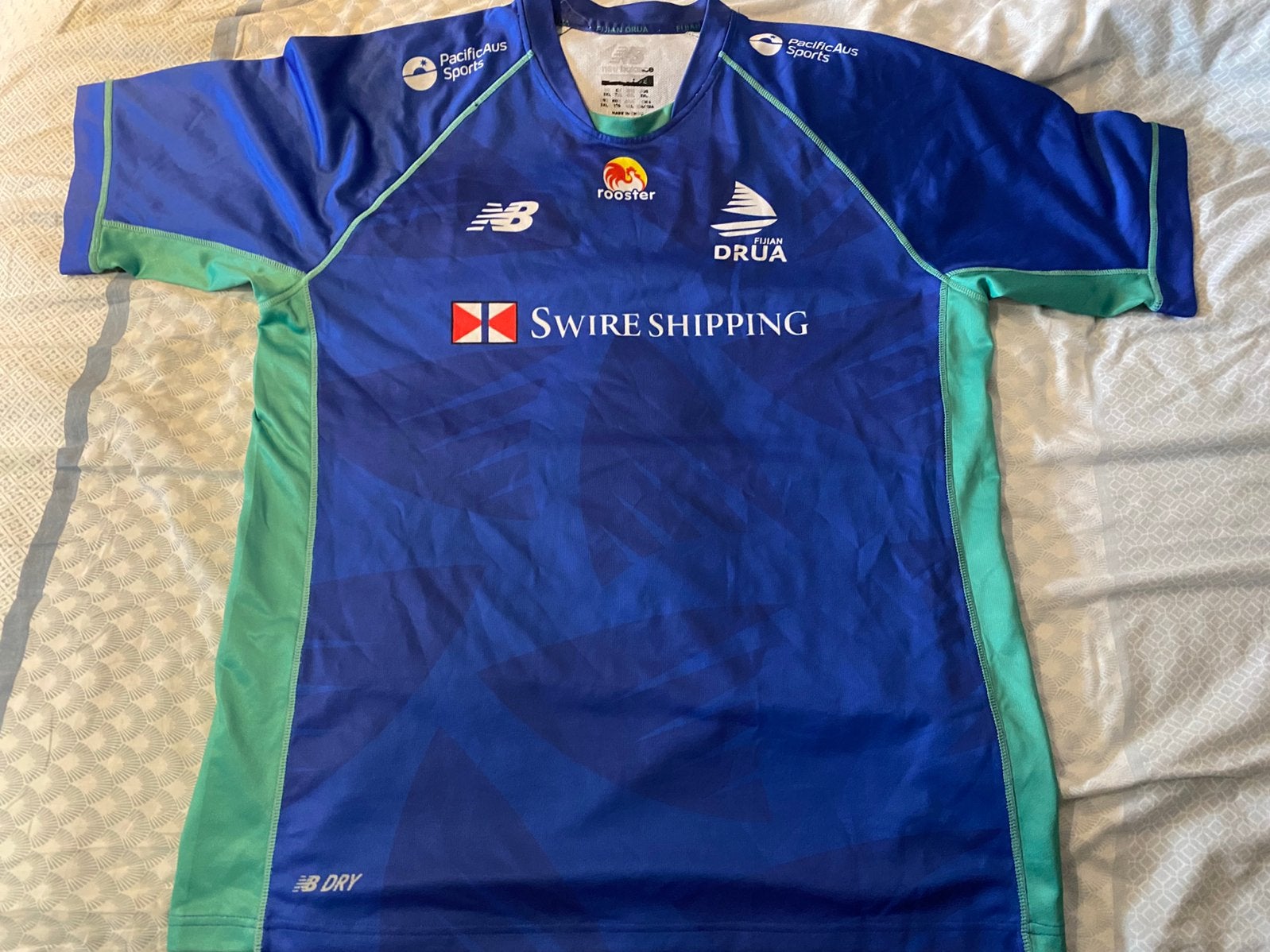 Fijian Drua Rugby Shirt (XL), Verzenden, Zo goed als nieuw, Kleding
