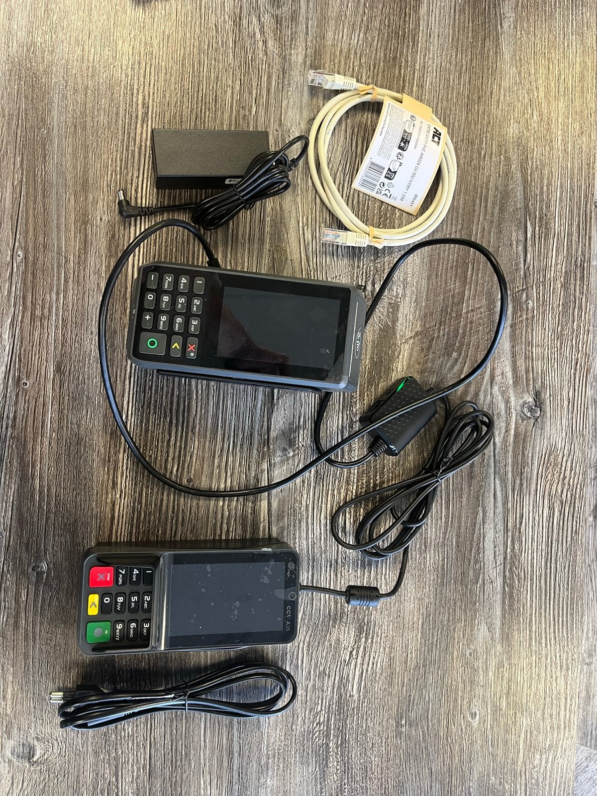 CCV Duo Base A80-A35 betaalterminals, Ophalen