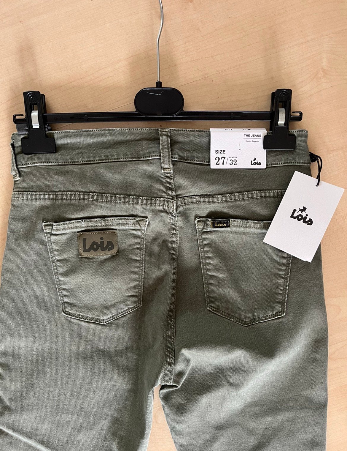 LOISE groene FLARED JEANS + prijskrtje mt 27/32, Overige kleuren, LOISE, Nieuw, Ophalen of Verzenden