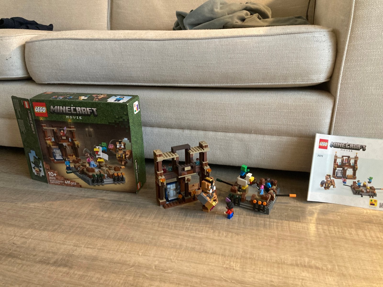 Lego Minecraft set 21272: Woodland Mansion Fighting Ring, Kinderen en Baby's, Speelgoed | Duplo en Lego, Minecraft, Lego, Ophalen of Verzenden