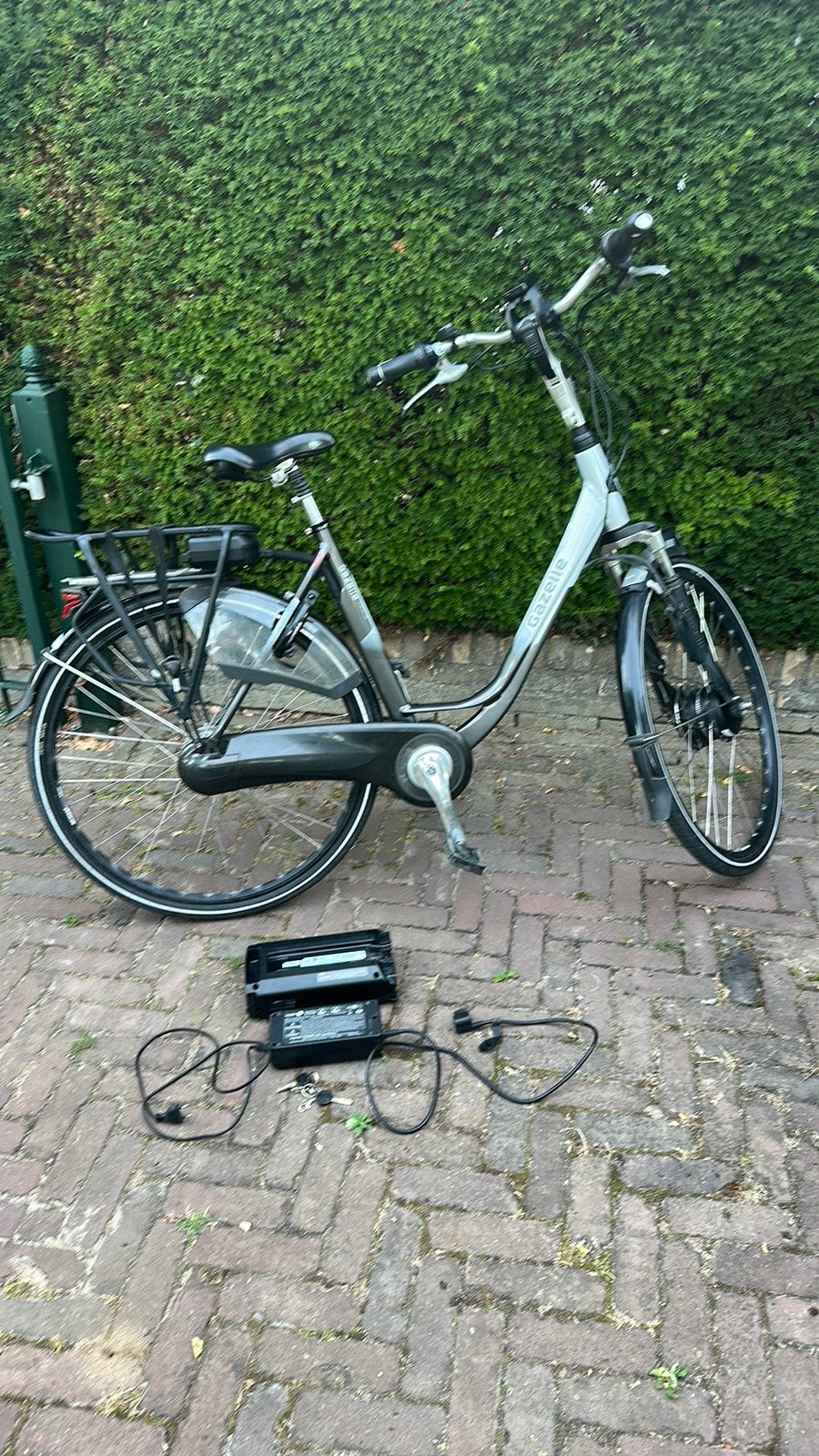 Fijne en goed werkende elektrische gazelle C8 orange fiets, Ophalen, Zo goed als nieuw, 51 tot 55 cm, 50 km per accu of meer