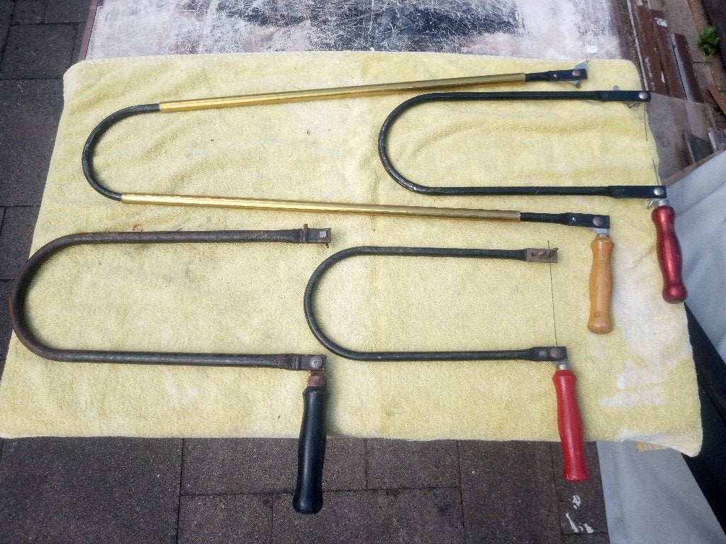 4 diverse figuurzagen €5.- per stuk, Hobby en Vrije tijd, Zwart, Gebruikt, Geschikt voor karton, Overige thema's