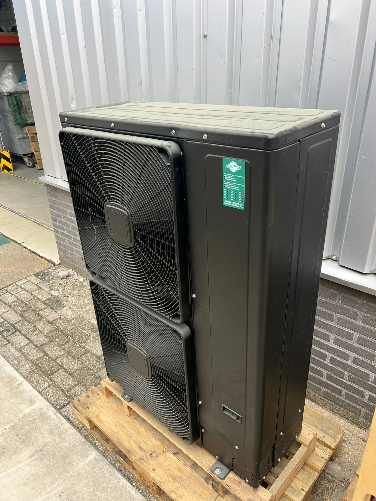 Hitachi RAS-8 WHNPE buitendeel met lichte schade, Ophalen of Verzenden, Wandairco, Minder dan 60 m³, 3 snelheden of meer