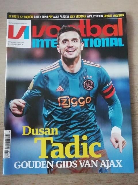 Voetbal International, 55e jaargang, nr. 11, 2020, Ophalen, Gebruikt, Overige binnenlandse clubs, Boek of Tijdschrift