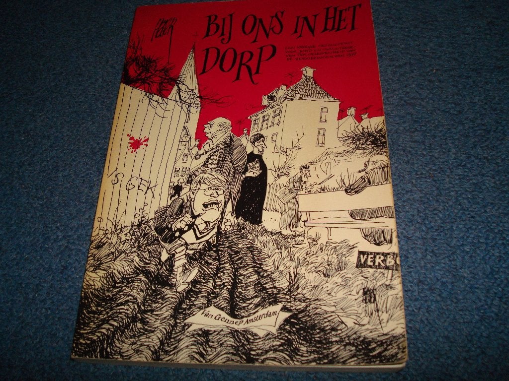 Peter van Straaten - Bij ons in het dorp - Van Gennep Amster, Eén stripboek, Ophalen, Gelezen, Peter van Straaten