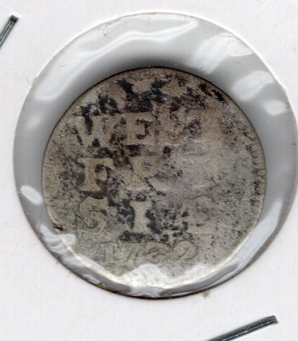 Nederland 2 Stuiver West Friesland 1932 zilver, Postzegels en Munten, Munten | Nederland, Verzenden, Vóór koninkrijk, Overige waardes