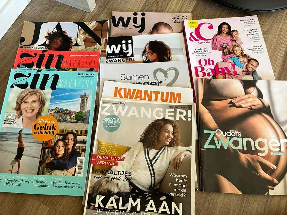 Gratis Zwangerschapsmagazines en meer, Ophalen, Gelezen, Zwangerschap en Bevalling