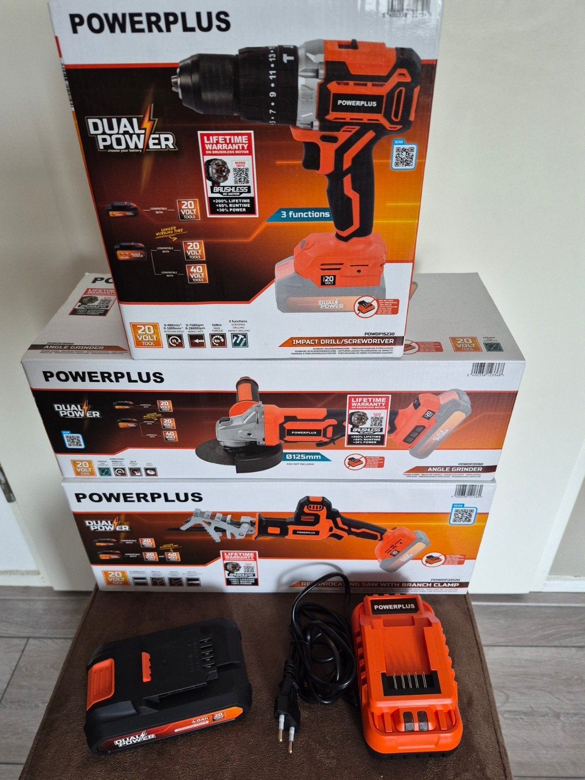 Dualpower Elektrisch handgereedschapset Nieuw, Ophalen, Nieuw, Gereedschapsset