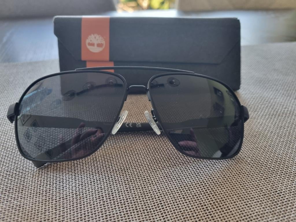 Timberland TB9257 Zonnebril - Gepolariseerd, Overige merken, Zonnebril, Zwart, Ophalen of Verzenden