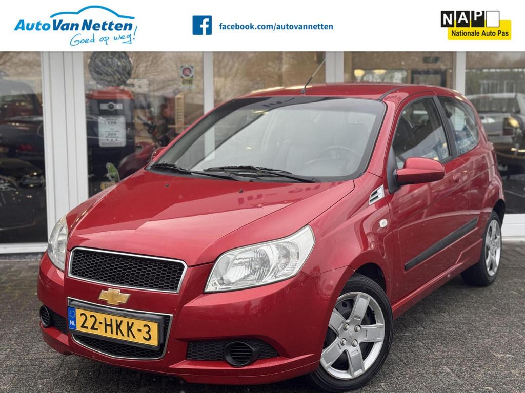 Chevrolet Aveo 1.2 16V 84pk, LS uitv.,airco,elek pakket,cpva, Auto's, Chevrolet, Voorwielaandrijving, 1005 kg, Stof, 4 cilinders
