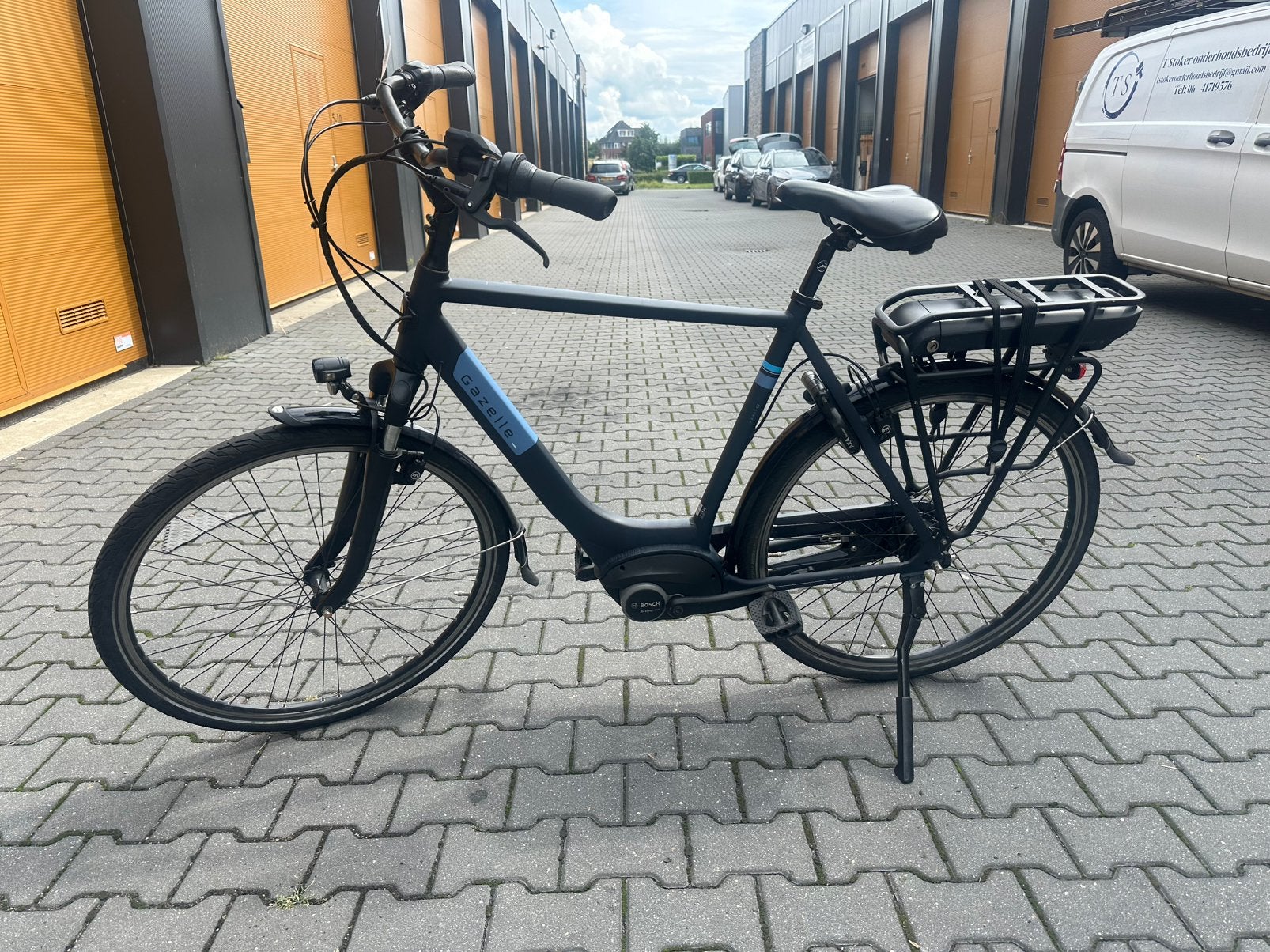Gazelle paris c7 61 cm elektrische fiets bosch, Fietsen en Brommers, Fietsen | Heren | Herenfietsen, Ophalen