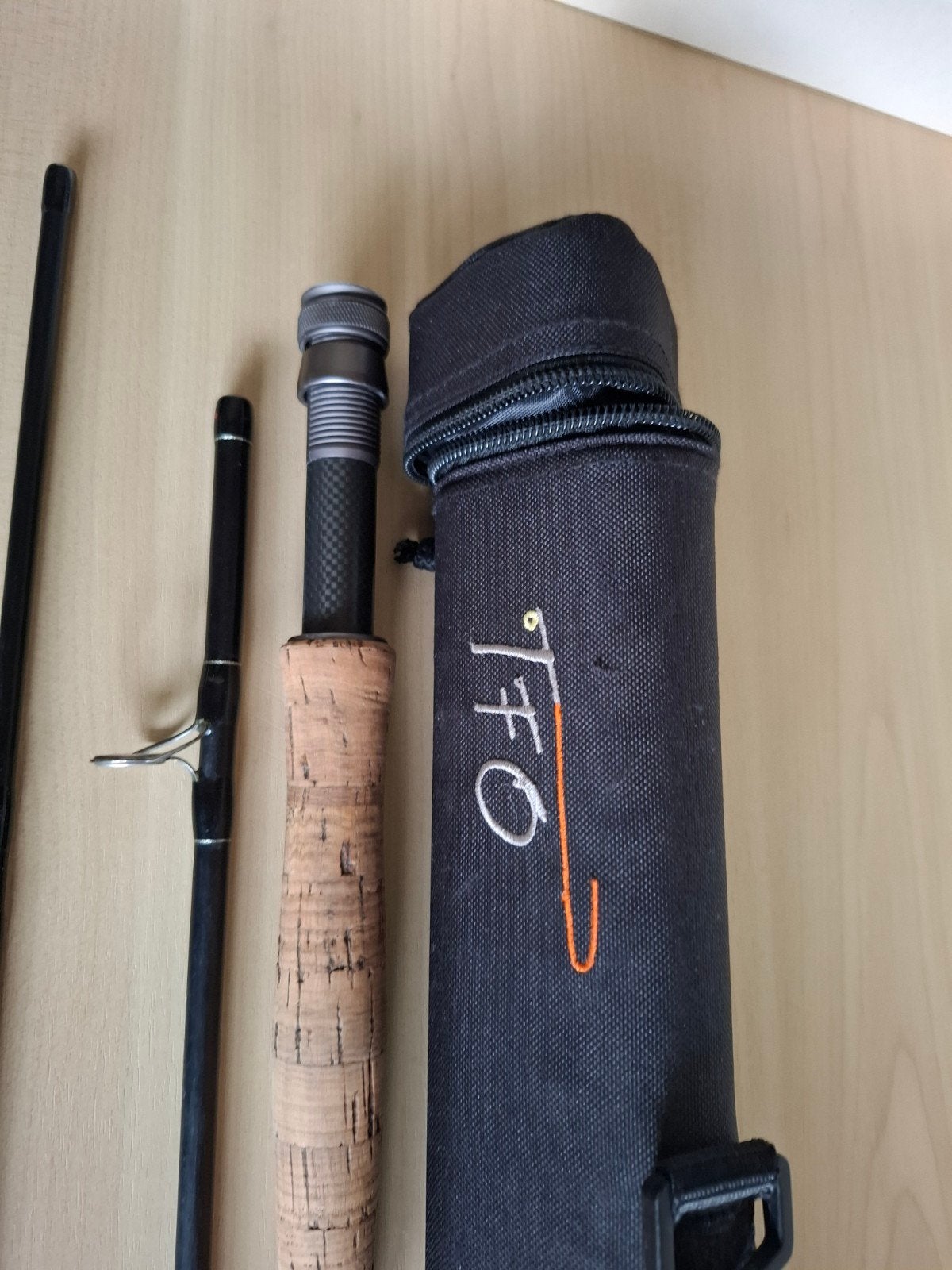 te koop tfo vliegvishengel 9ft voor 6 lijn, Ophalen, Zo goed als nieuw, Overige typen