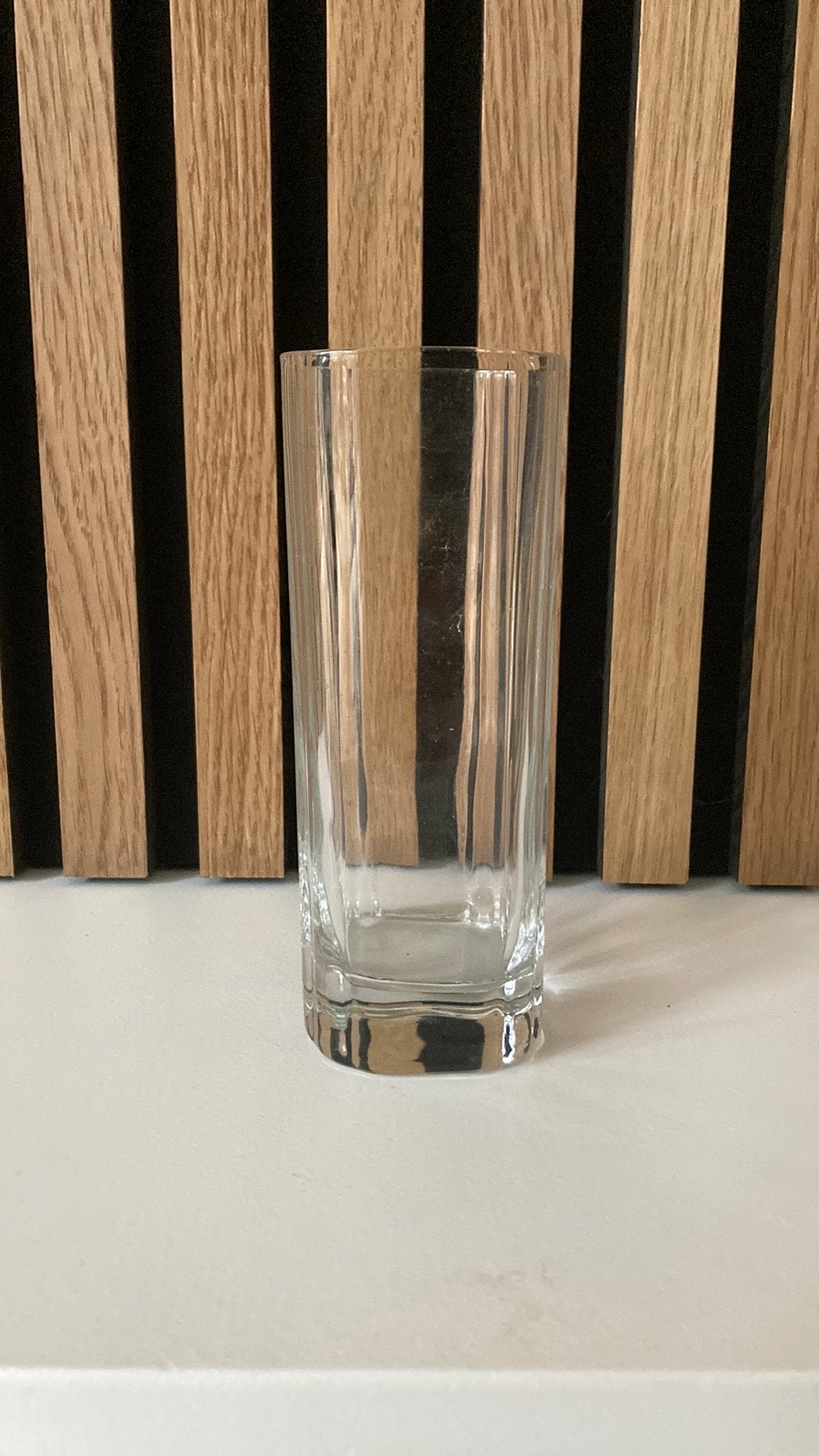 Luigi Bormioli glas (1x), Overige typen, Ophalen, Zo goed als nieuw, Glas